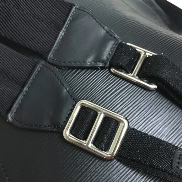 LOUIS VUITTON M50159 Epi Christopher PM Backpack-Bag Epi Leather Black/SilverHW main image 15